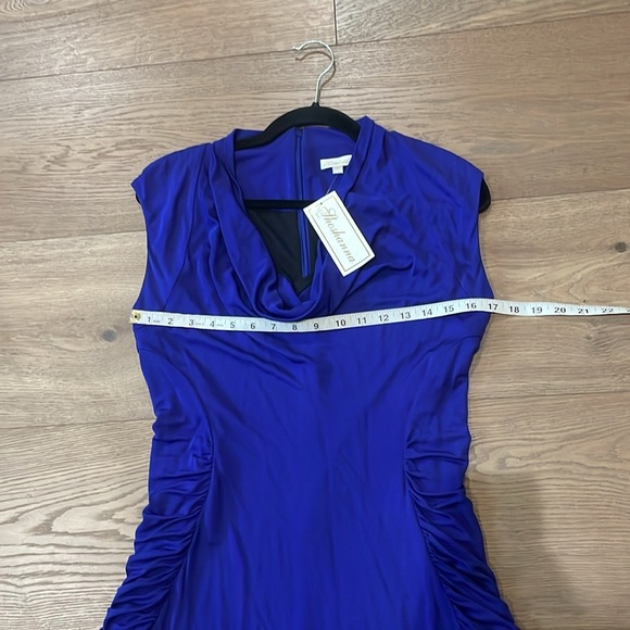 Shoshanna Ruched Dress Size 6 NWT - Picture 4 of 9